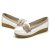 CAMEL骆驼女鞋2013新款金属扣带舒适休闲单鞋81005601(白色 36)第2张高清大图