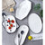 陶江湖 大号菜盘鱼盘点心水果盘 家用陶瓷蒸烤餐具(10英寸圆矩形鱼盘)第3张高清大图
