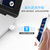奥睿科（ORICO）USB蓝牙适配器4.0蓝牙手机台式电脑无线高速发射器接收器(蓝牙4.0多彩-蓝色)第3张高清大图