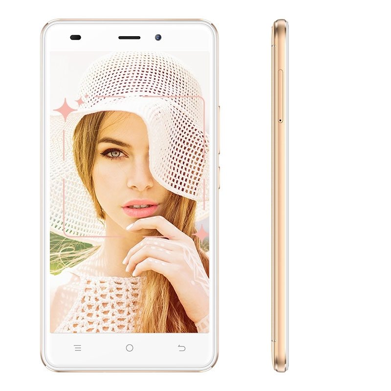 朵唯(doov) v3 移动联通4g手机 2gb 16gb 双卡双待 香槟金