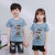 BEBEERU2020春夏款款儿童短袖韩版T恤32支休闲卡通男孩女孩上衣.(120cm 11)第4张高清大图