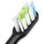 素士声波电动牙刷成人X1 X3U X5通用清洁型刷头、C1儿童牙刷头(黑色)第6张高清大图