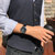 阿玛尼（Emporio Armani)手表 商务时尚钢带石英男士腕表 AR1614(橙色)第4张高清大图