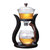 创意懒人泡茶器宫灯自动茶具木架玻璃公杯套装 磁吸冲茶器杯子(套装二)第4张高清大图