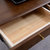 吉木多 北欧实木电脑桌椅日式简约现代写字桌台办公桌子书房家用(胡桃色 单书桌)第5张高清大图