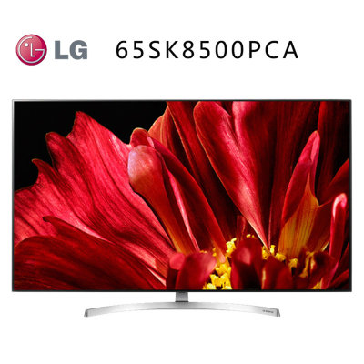 LG电视机 65SK8500PCA 65英寸4K智能HDR纯色硬屏液晶电视机 全面屏 杜比全景声 人工智能 新品