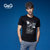 G&G2017夏季新品欧美风字母印花男士短袖T恤青年修身男装T恤上衣(黑色 XXXL)第3张高清大图