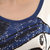 佰伦世家睡衣女秋季针织棉长袖棉质宽松休闲可外穿薄款家居服套装(2F13032蓝色女款 L码)第3张高清大图