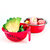 多功能厨用小工具懒人神器切菜挖果厨房清洁用品盆筛(NOKA-20639红色 默认)第5张高清大图