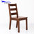 天米 TIMI 北欧白橡实木餐桌椅 简美胡桃色1.2米1.4米餐厅家具 长方形一桌四椅(胡桃色 1.4米单张桌子)第5张高清大图