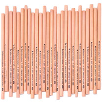 得力（deli） S907 木世界系列六角笔杆原木2B铅笔/考试专用学生铅笔 50支/桶