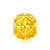 周大福珠宝首饰几何图案足金黄金转运珠吊坠计价F187698 约0.81g 工费48元第2张高清大图