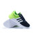 adidas/阿迪达斯 男女 NEO网面透气轻巧跑步鞋运动鞋(深蓝荧光绿 42)第3张高清大图