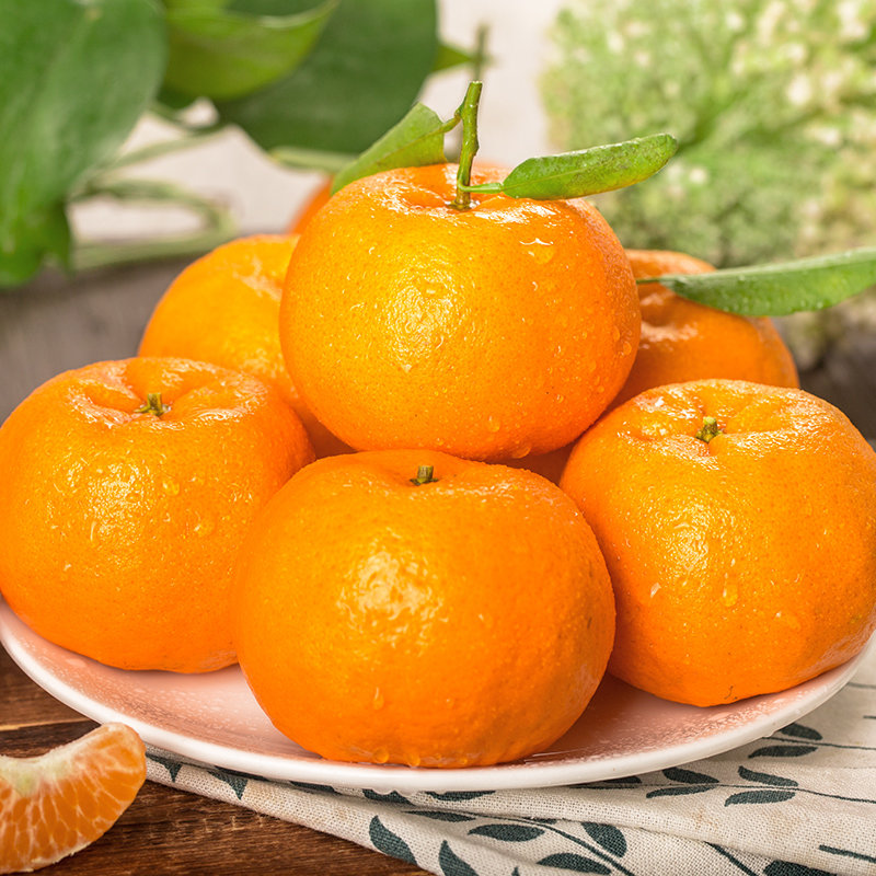 宜昌椪柑酸甜口感孕妇水果汁多味浓果肉细嫩颗粒饱满5斤大果送礼首选