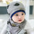 春秋季新生儿帽子胎帽婴儿帽子0-3-6-12个月小孩男女童宝宝棉帽冬(蓝色)第3张高清大图