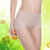 厂家批发新款外贸无痕高腰大码凤尾蕾丝透气舒适收腹女士三角内裤(肤色 M（1.8-2.0尺）)第3张高清大图