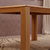 A家 餐桌椅 北美枫木餐桌实木框架餐桌板木餐桌大型餐桌现代简约北欧家具实木餐桌脚 原木色(一桌六椅（椅子布面） 默认)第3张高清大图