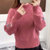 女式时尚针织毛衣9529(桔色 均码)第3张高清大图
