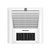 松下（Panasonic）浴霸多功能暖风机浴室卫生间取暖器风暖换气排气线控开关 FV-RB13V1白色（普通吊顶）(FV-RB13V1白色【普通石膏板吊顶】)第2张高清大图
