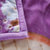 布璐 秋冬季加厚拉舍尔毛毯 印花云盖毯 7斤双人毯子绒毯(紫色花韵)第5张高清大图