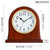 汉时中式实木装饰座钟客厅卧室静音台钟创意时钟个性简约石英钟表HD18(刺猬紫檀（普通包装）)第2张高清大图