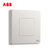 ABB开关插座面板轩致白色二三极五孔AF205插座面板套餐合集(空白面板)第5张高清大图