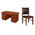 虎源萨尚1米4油漆办公桌小软包椅组合办公桌椅HY-1506(默认 默认)第8张高清大图