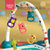 贝恩施（beiens）多功能钢琴健身架 婴儿健身架儿童玩具 脚踏钢琴音乐玩具亲肤爬爬垫(多功能钢琴健身架 单只装)第6张高清大图