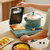 柏翠PE2300多功能早餐机三明治轻食机小型家用 森林绿(三明治早餐机)第5张高清大图