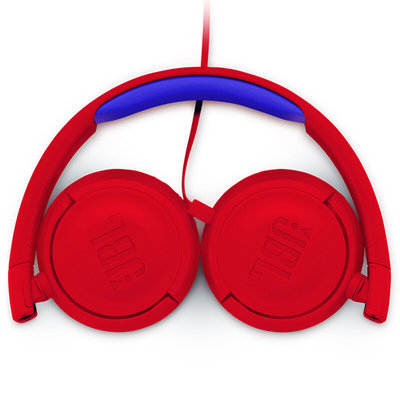 JBL JR300 学习耳机 儿童耳机 头戴式低分贝学生耳机  红色