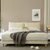 A家家具 床 布艺床 北欧卧室1.8米双人床 现代简约可拆洗软靠床 DA0120-180 米黄色(1.5米床+床垫*1)第2张高清大图