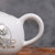 豪峰 茶壶玉瓷 茶碗大号茶具德化青花瓷泡茶碗陶瓷白瓷三才碗(玉瓷金茶圣茶壶)第4张高清大图