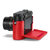 徕卡（Leica）M10 旁轴相机 原装半皮套 莱卡m10相机 皮套 半包 保护套(红色)第4张高清大图