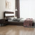 恒兴达 北欧风格1.8米双人床现代简约1.5原木直销床主卧2020新款实木床(1.8*2米-B款胡+白 床+床垫+床头柜*2)第4张高清大图