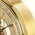 汉时欧式简约轻奢金属装饰座钟客厅创意时尚静音石英时钟HD1005(B款（金属盘透视机芯）)第5张高清大图