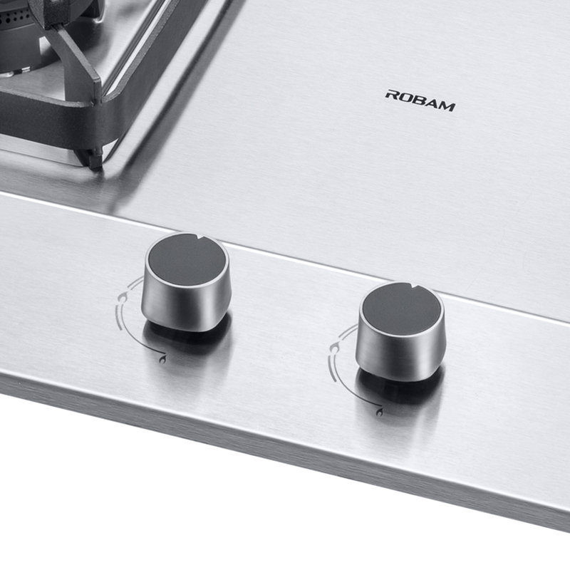 老板(robam) jzt-9g01 嵌入式 不锈钢 燃气灶