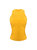 工字背心女运动背心外穿无袖瑜伽服背心罩衫美背健身上衣健身(姜黄色 S)第5张高清大图