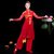 XJ1814古典舞演出服女飘逸中国风舞蹈服装现代广场舞秧歌服新款套装成人XJ1814(红色L)第3张高清大图