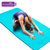 爱玛莎TPE初学者瑜伽垫6MM加长加厚加宽环保无味防滑 瑜伽健身垫（湖蓝色）(湖蓝色 TPE)第5张高清大图