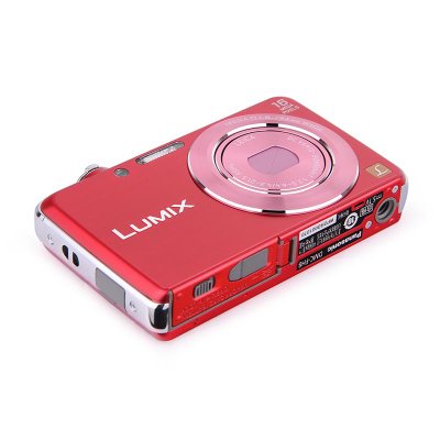 松下（Panasonic）DMC-FH8GK数码相机 红色（光学防抖！1600万像素，24mm广角5倍光变，千元内首选时尚小卡片！）