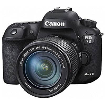 【真快乐自营】佳能(Canon)EOS7D MarkII单反套机(EF-S 15-85mm f/3.5-5.6 IS USM）含Wi-Fi适配器 W-E1