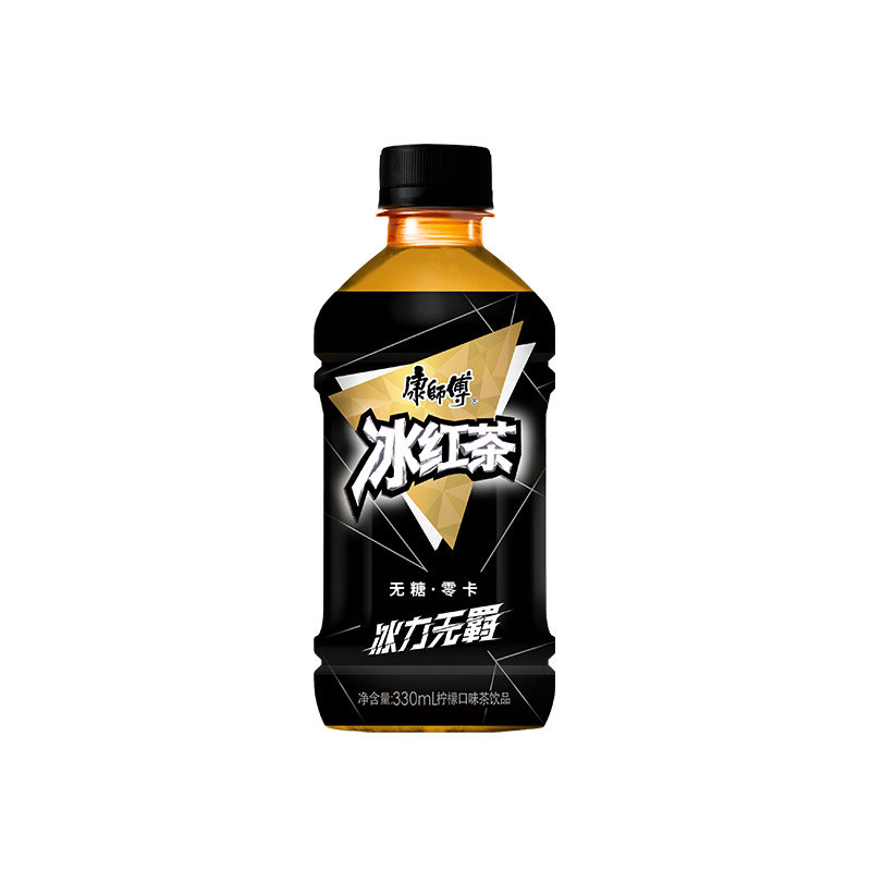 康师傅官方旗舰店新品上市康师傅无糖冰红茶0卡330ml12瓶