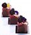 8连魔方立方体方块慕斯硅胶模具喷砂淋面烘焙模具法式甜点蛋糕模(正方形慕斯托50个 默认版本)第7张高清大图