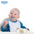 樱舒（Enssu）婴儿不锈钢儿童餐具 注水保温婴儿碗宝宝餐具套装儿童吸盘碗婴儿勺子辅食碗盒ES3105第4张高清大图