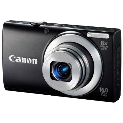 佳能（canon）PowerShot A4000IS数码相机（黑色）