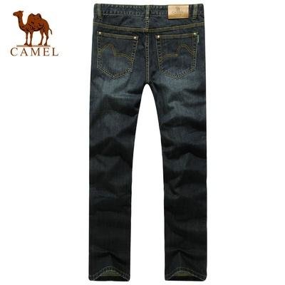 Camel骆驼休闲男士直筒牛仔裤2013新款2F47001(灰色 32)