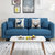 一米色彩沙发 布艺沙发 北欧中小户型 简约 休闲 现代 客厅 组合可拆洗 布沙发(深蓝色 大三人位不含脚踏)第5张高清大图