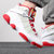 NIKE耐克男鞋 春季新款运动鞋Air Jordan训练战靴实战运动鞋休闲篮球鞋DD5077-105(白色 41)第3张高清大图