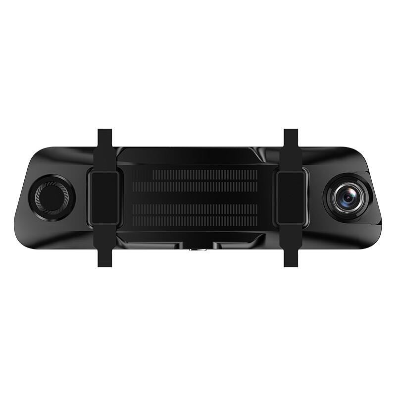 凌度hs880e高清夜视行车记录仪10寸全屏语音声控前后双摄停车监控包邮