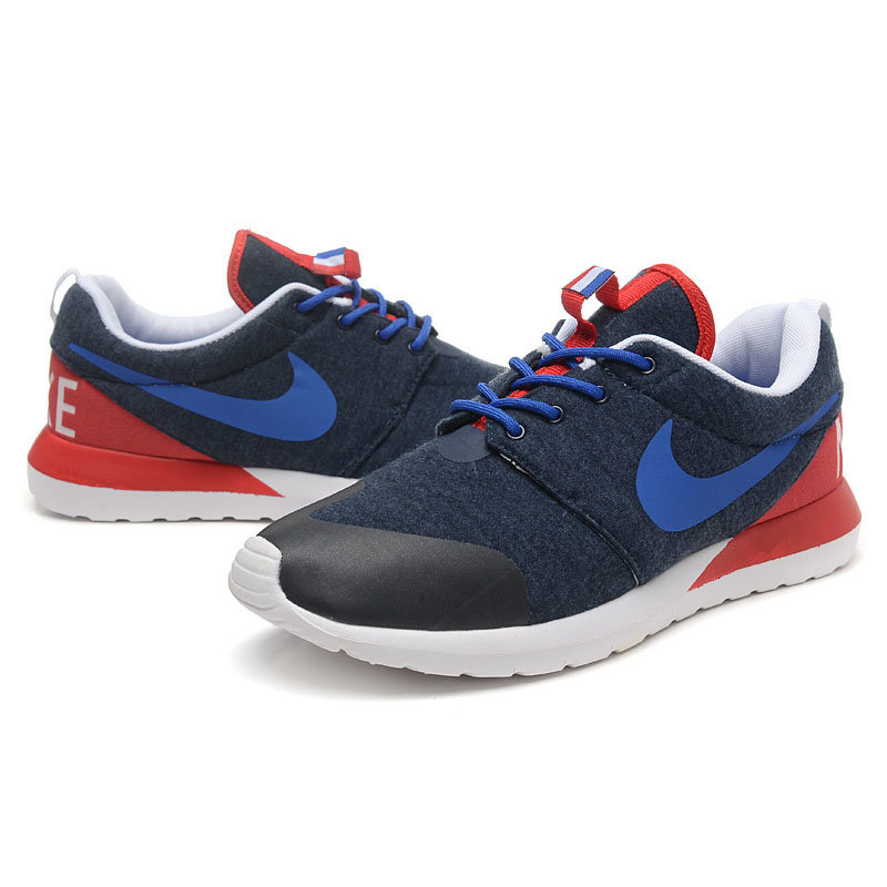 耐克 城市系列 nike sportswear roshe run qs white label 652804(蓝